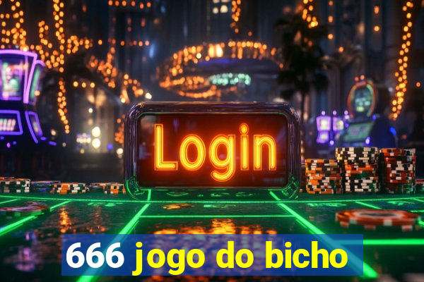 666 jogo do bicho